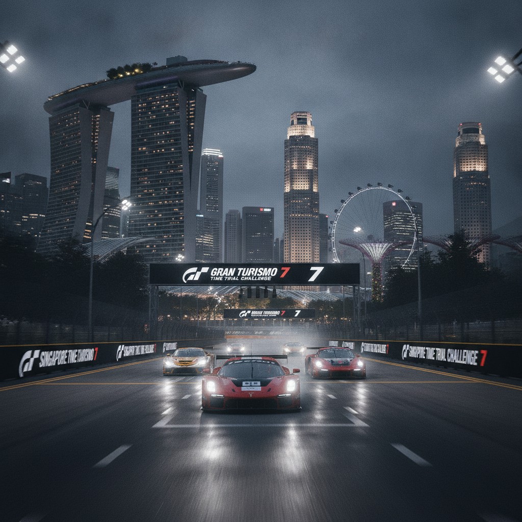 Gran Turismo 7 : Challenge de Time Trial à Singapour