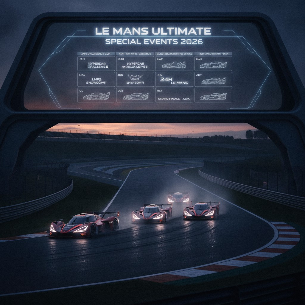 Le Mans Ultimate : Calendrier des Événements Spéciaux 2026